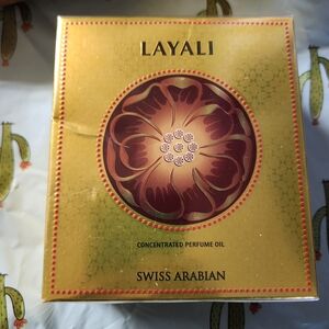 Swiss Arabian Layali Concentrated Perfume Oil - Gold Packaging